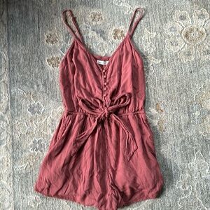 A&F mauve pink romper